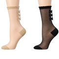 Triple Bow Black Sheer Crew