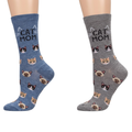 Cat Mom Bamboo Crew