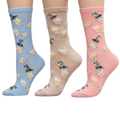 Daisy Bees Bamboo Crew