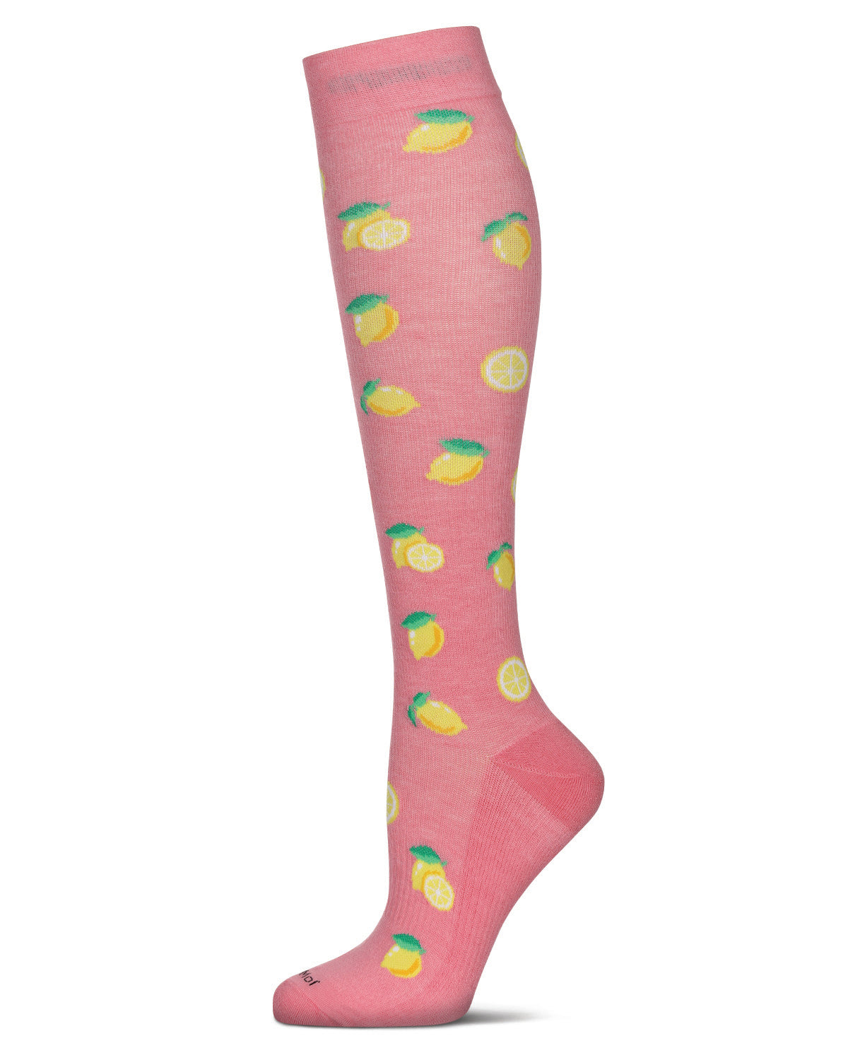 Women's Lemons Bamboo Blend 8-15MMHG Graduated Compression Socks