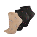 Posy Patch Floral Knit Anklet
